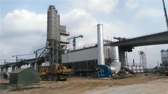 کیفیت  40-400TPH Asphalt Batch Mix Plant With Hot Aggregate Bin Fully Automated کارخانه