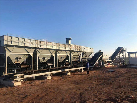 800t/H کارخانه اختلاط خاک تثبیت شده خودکار گیاهان مخلوط آماده با بهره وری بالا